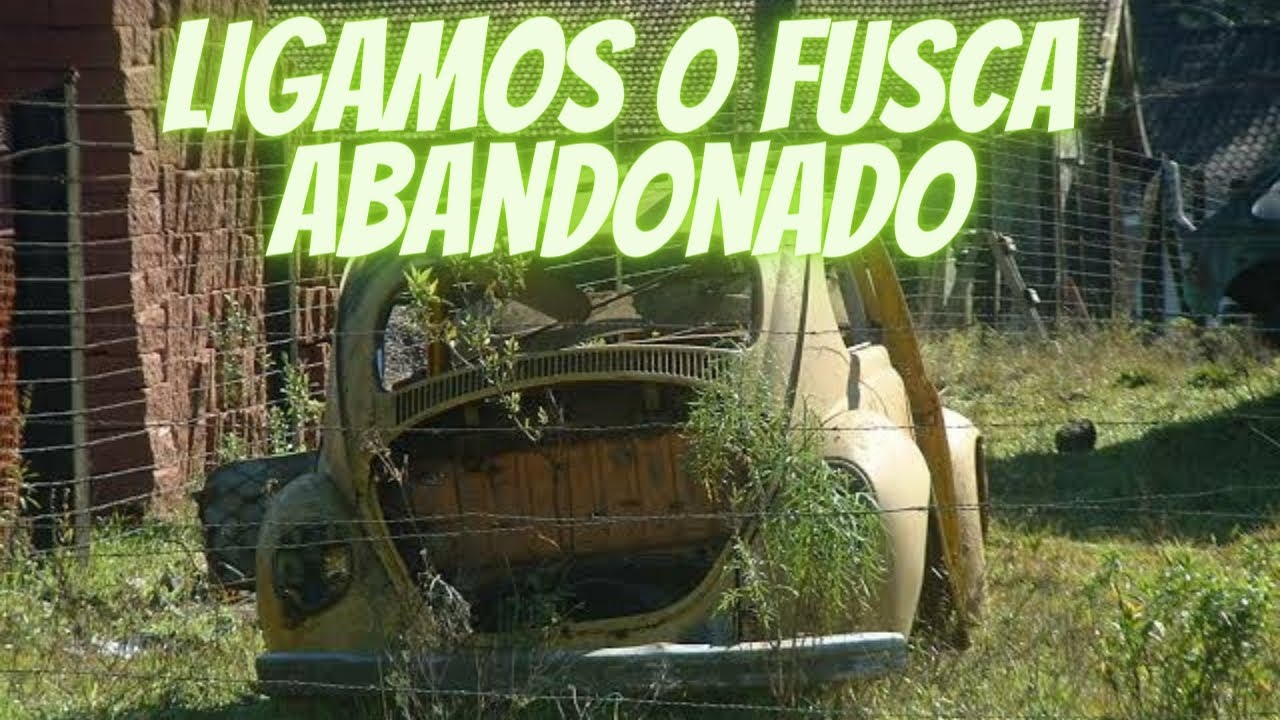 RESGATE DO FUSCA ABANDONADO