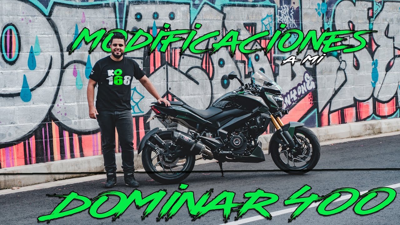DOMINAR 400 MODIFICADA || LINTERNA VERDE 💚