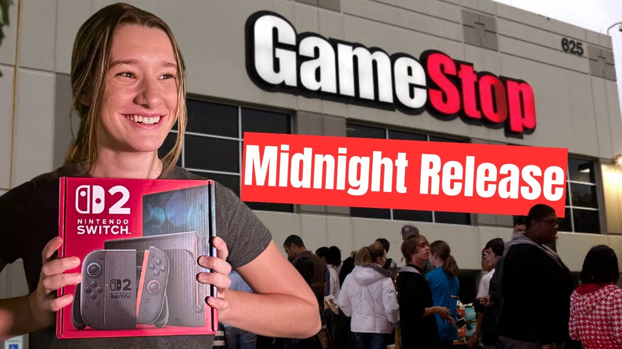 The Switch 2 Midnight Launch Was WILD (VLOG)