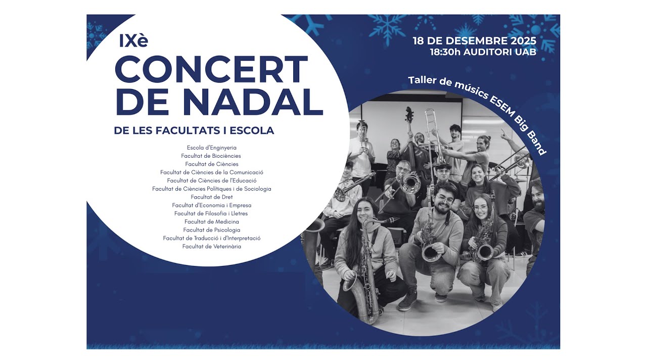 9è Concert de Nadal de les Facultats i Escoles de la UAB