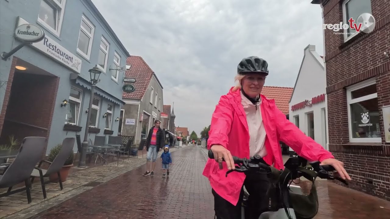 regiotv fährt Fahrrad - Tour von Wilhelmshaven nach Schillig