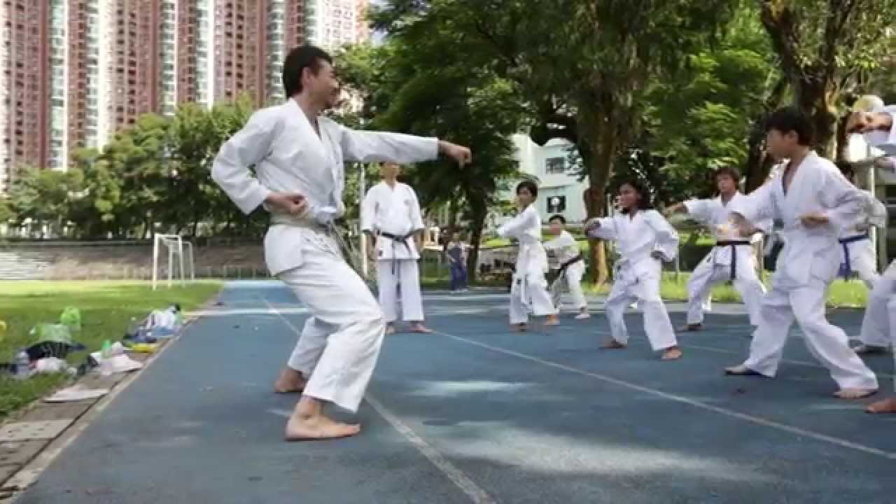 2014 August Kanazawa Kancho teaching in Hong Kong