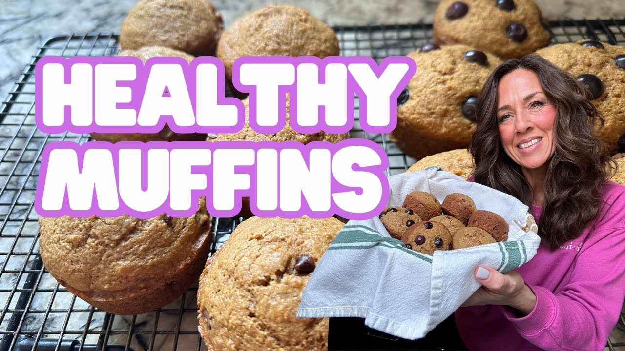 Delicious + Packed FULL of Nutrition Homemade Muffins | Made With Fresh Milled Flour