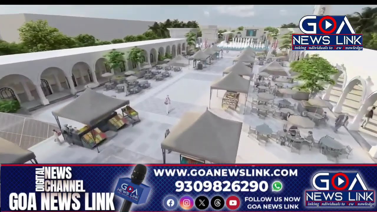 Virtual tour of the Iconic Town Square In Porvorim