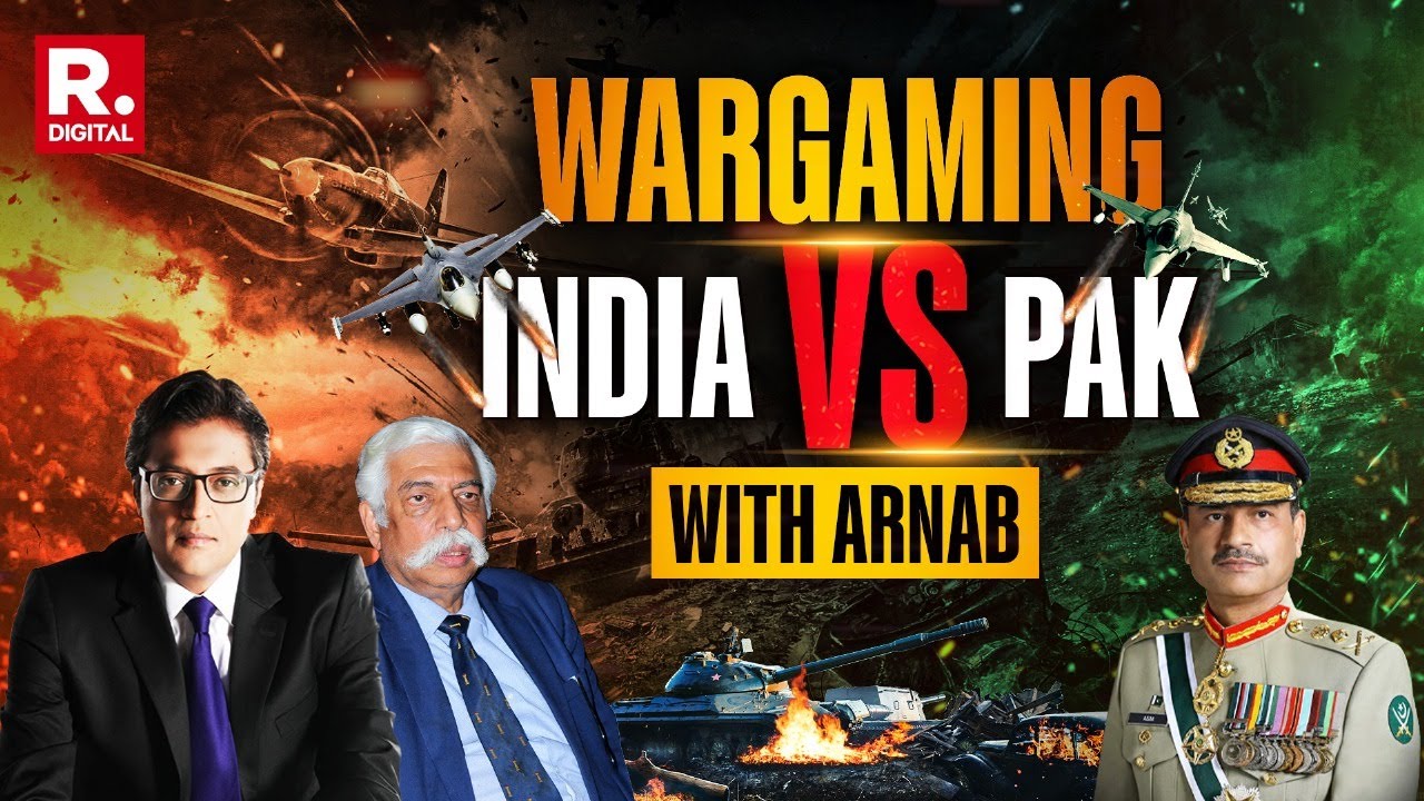 Wargaming India vs Pakistan With Arnab: End Game For Terror Sponsors?