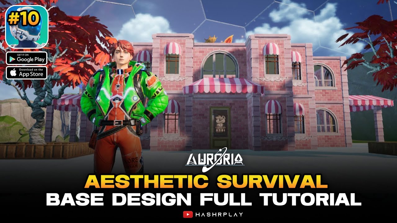 ❤️Palworld Build in Auroria A Playful Journey Chapter 10 : Aesthetic Survival Base Design Tutorial❤️