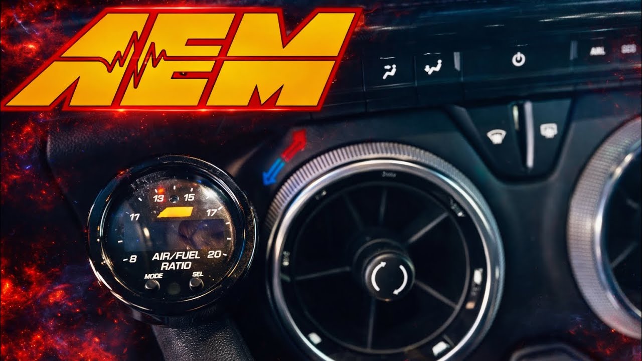 AEM Wideband Gauge Quick Guide 6th Gen Camaro