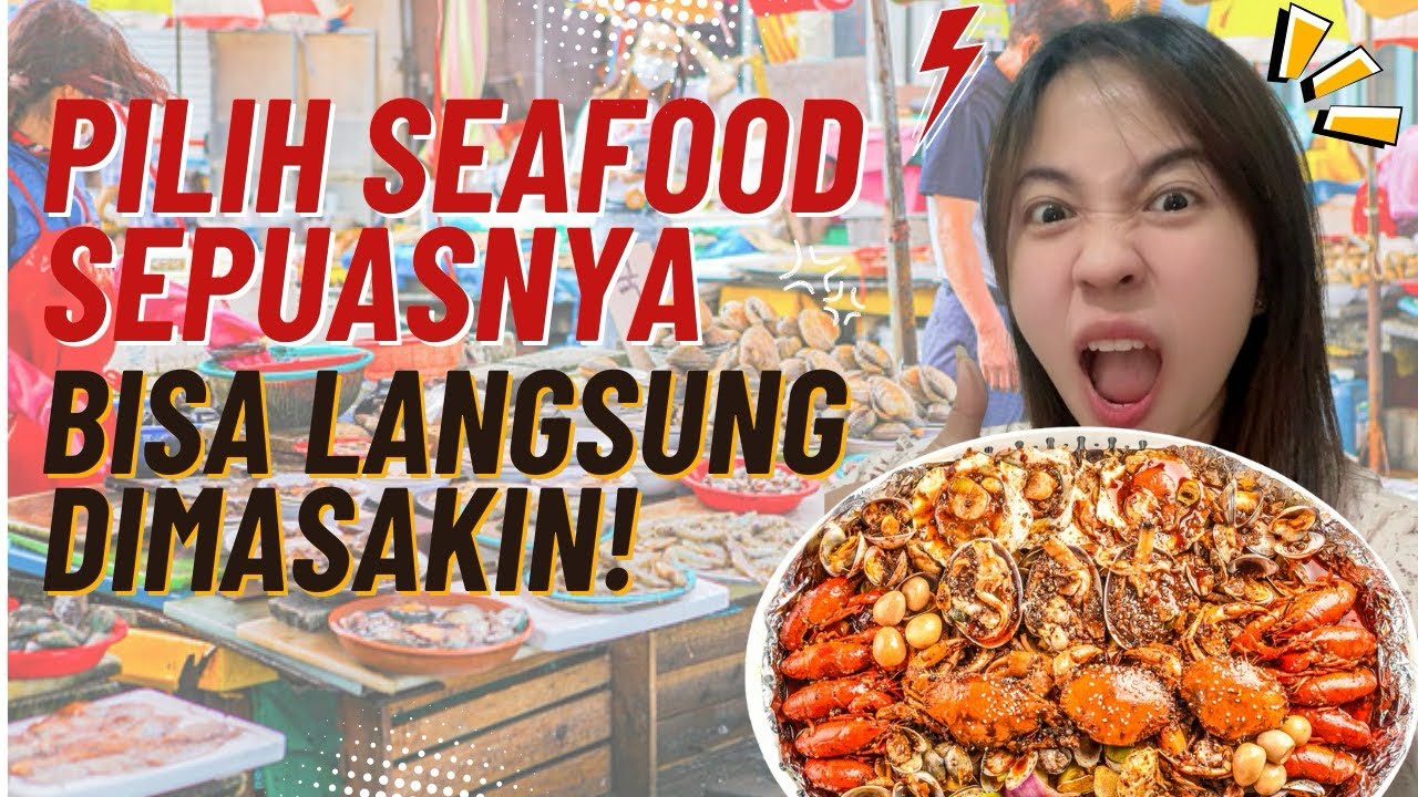 PILIH SEAFOOD MAKAN SEPUASNYA | JELAJAH SEAFOOD MUARA ANGKE | RESTO APUNG MUARA ANGKE