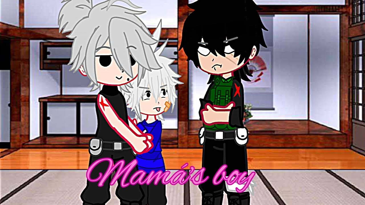 Mama's boy | Mi AU | Obikaka| kakashi mamá | Gacha club | ugu
