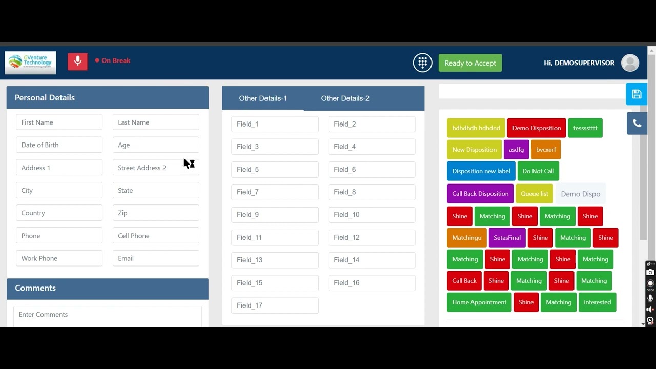 Agent Panel Dashboard Part 1 - Free Call Center Software Tutorial