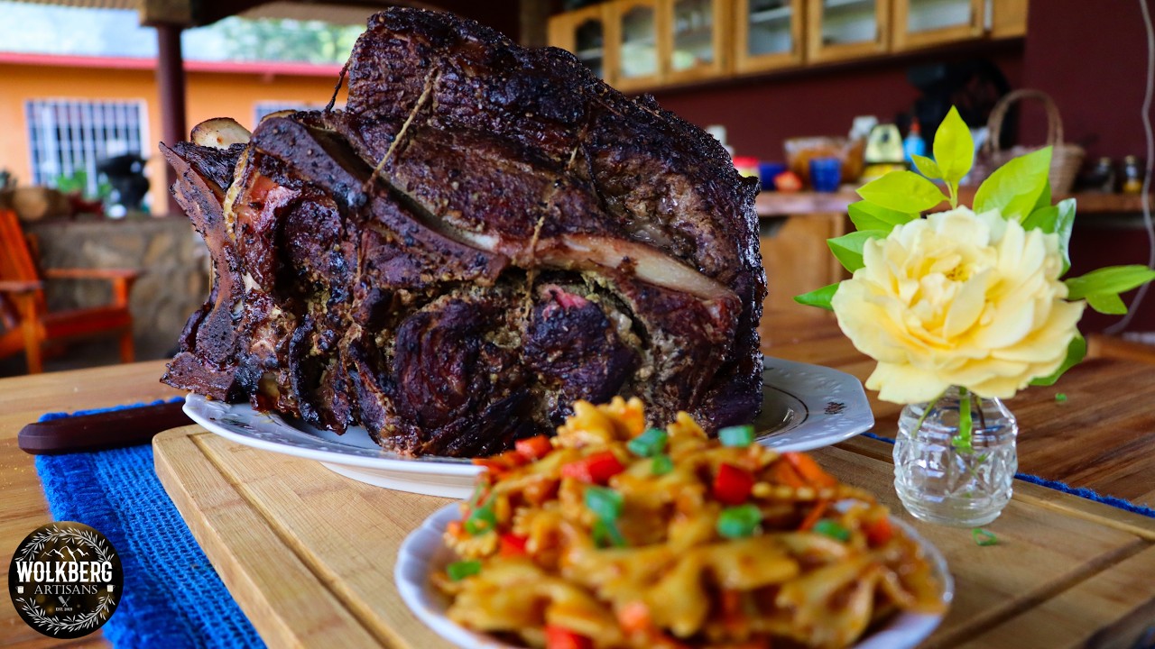 Rolled Beef Chuck Roast in the Smoker | South African Curry Pasta Salad Recipe | Braai & BBQ recipes
