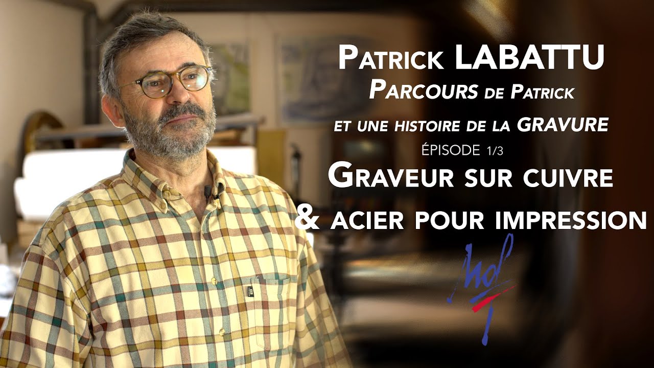 P. LABATTU, MOF 🇫🇷Graveur sur cuivre ou acier pour impression | Une Histoire de la Gravure Ep1/3