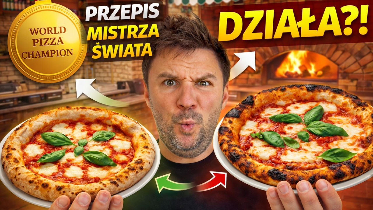 VIRALOWY  PRZEPIS NA NAJLEPSZĄ PIZZĘ NA ŚWIECIE - CZY DZIAŁA?!
