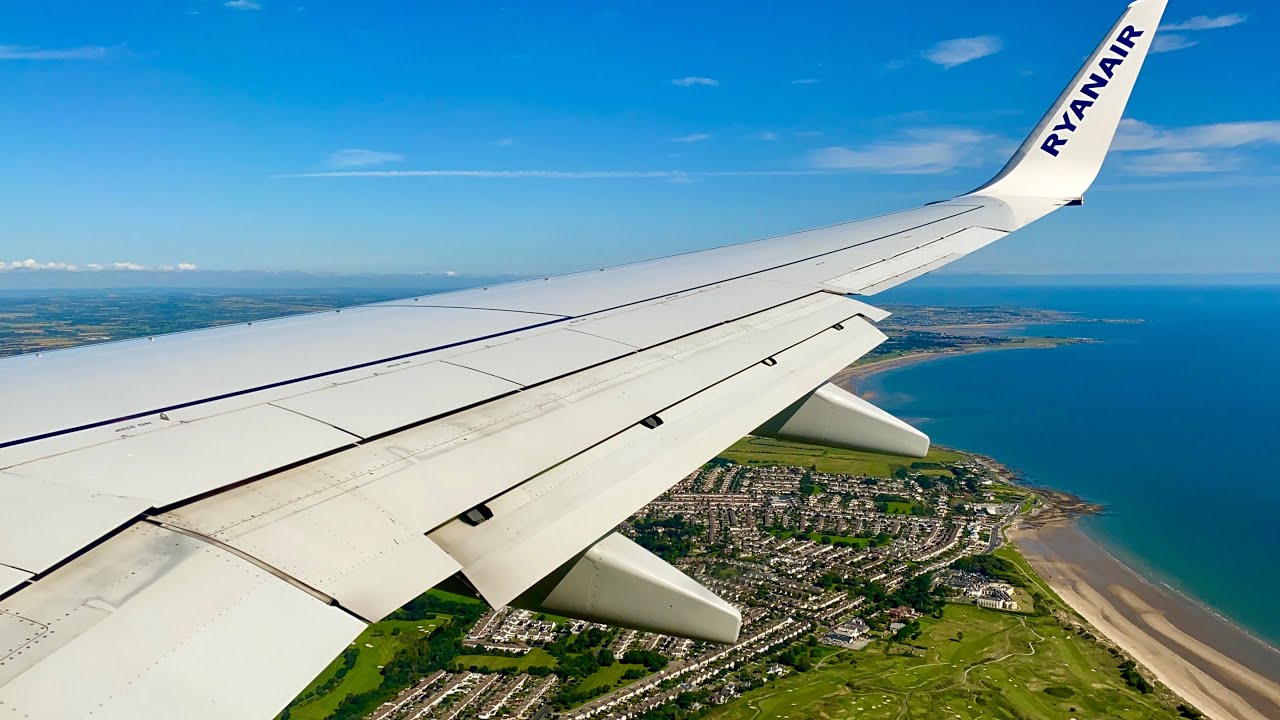 *Fantastic weather!* | Ryanair | B737-800 | Amsterdam - Dublin