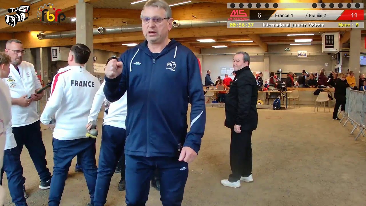 P&eacute;tanque International Juniors Vottem, finale X3
