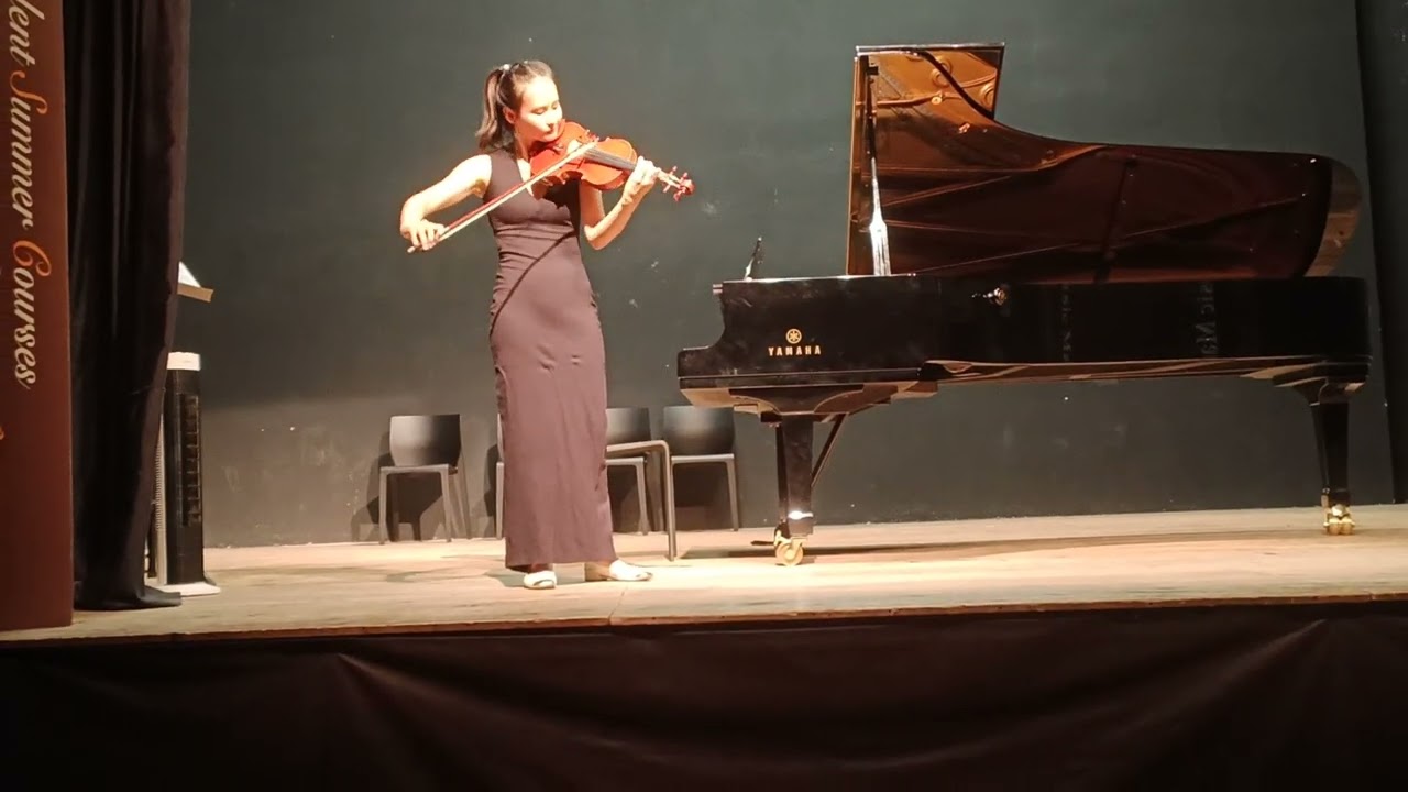 Christian Anzinger Violin, Xiaoqing Yu plays Kreisler