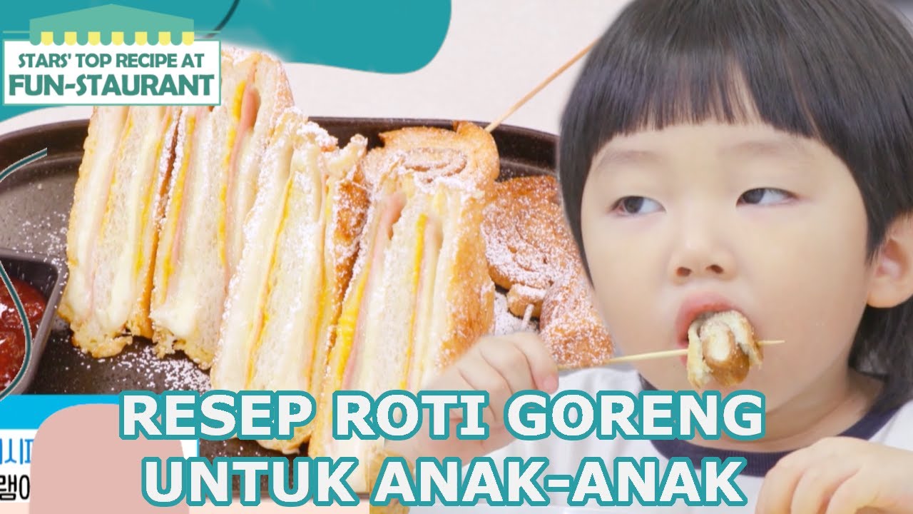 Resep Roti Goreng Untuk Anak-Anak |Fun-Staurant|SUB INDO|211112 Siaran KBS World TV|