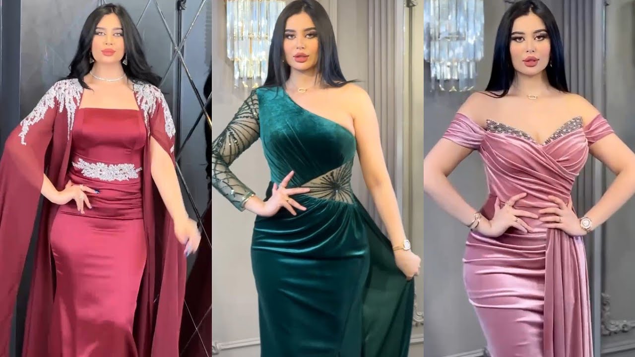 The Best Haute Couture Party Dresses collection أجمل التصاميم 2023 فساتين سهرة طويلة من اسطنبول