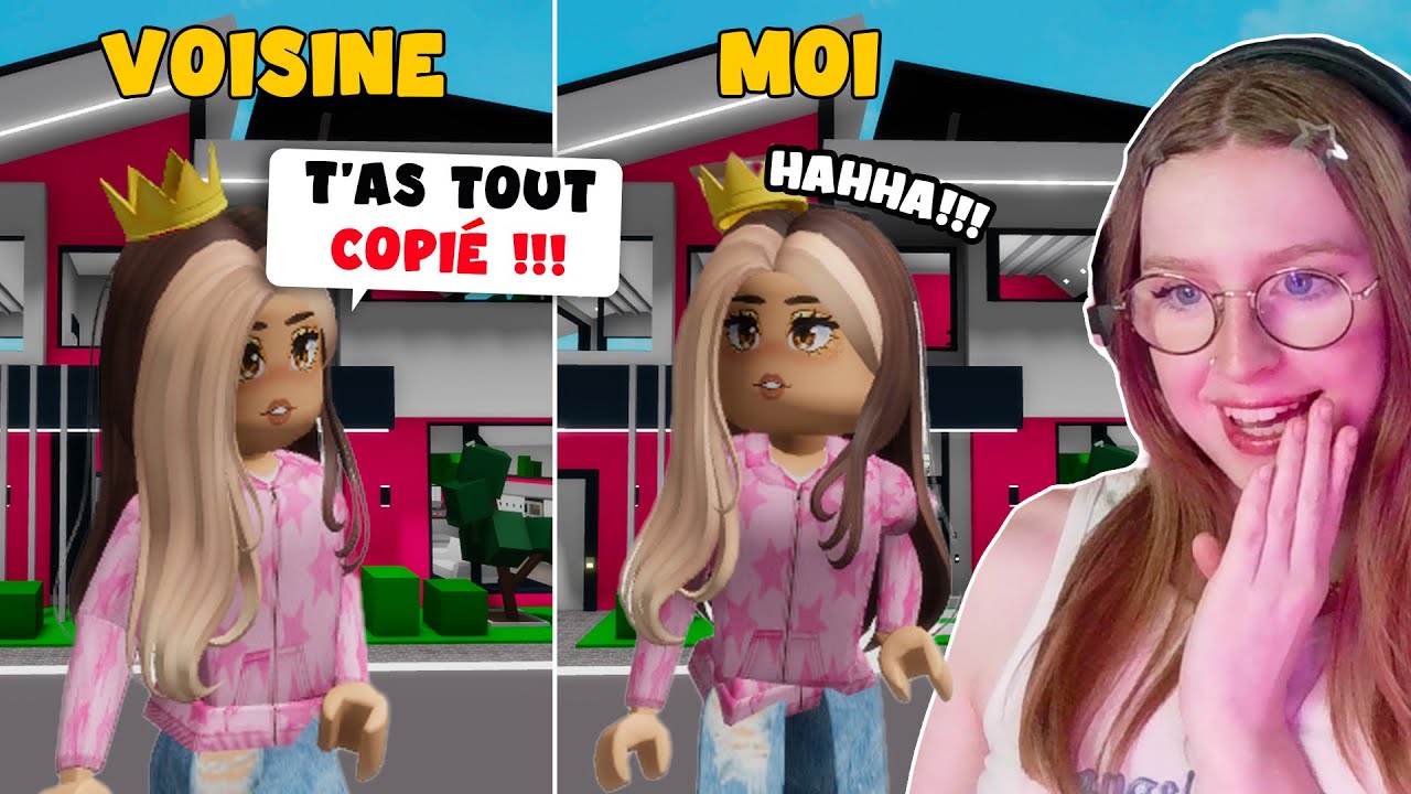 J'ai Copié Tous mes Voisins sur Brookhaven ! (je suis banni) Roblox