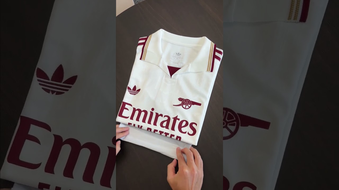 Arsenal 25-26 AUTHENTIC Third Kit Unboxing (FansJerseyHub) - Player Version Review! #arsenal #soccer