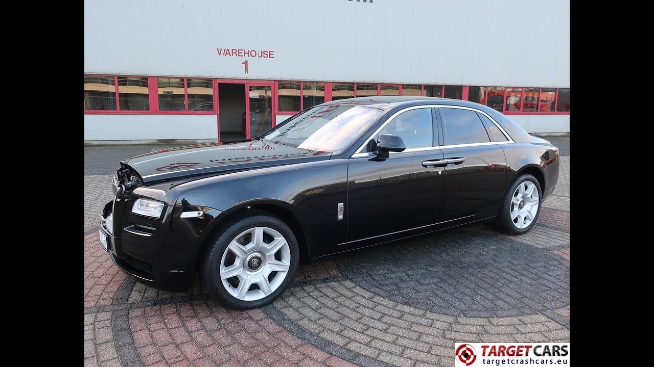 760148 ROLLS ROYCE GHOST FAMILY RR4 6.6L V12 571HP 08-15 98802KM BLACK LHD