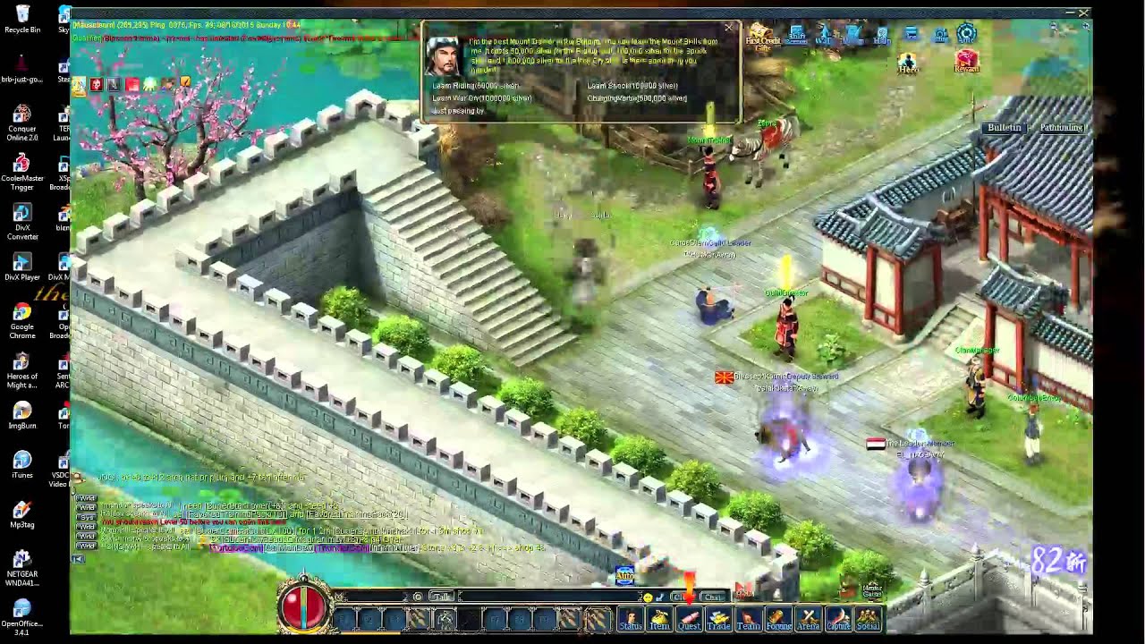 Conquer Online - Leveling Guide 101 the basics and general knowledge.