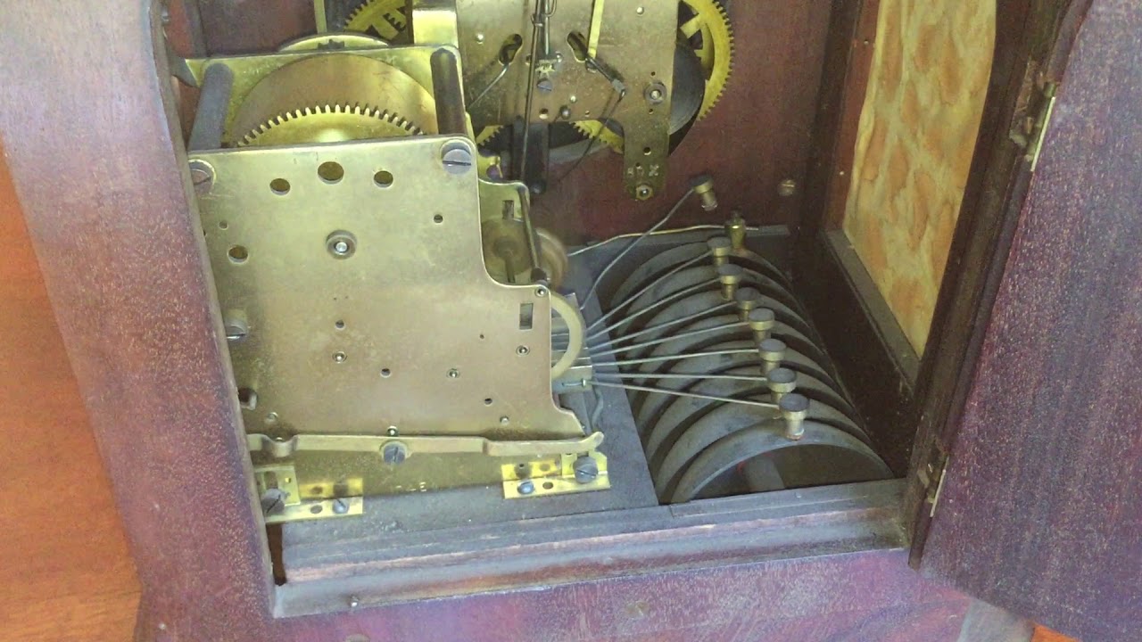 Rare model Seth Thomas 8 Bell Sonora clock