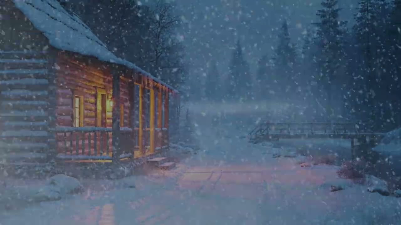 Ultimate Snow Relaxation 🌨️ Deep Sleep Winter Sounds – Snowvae
