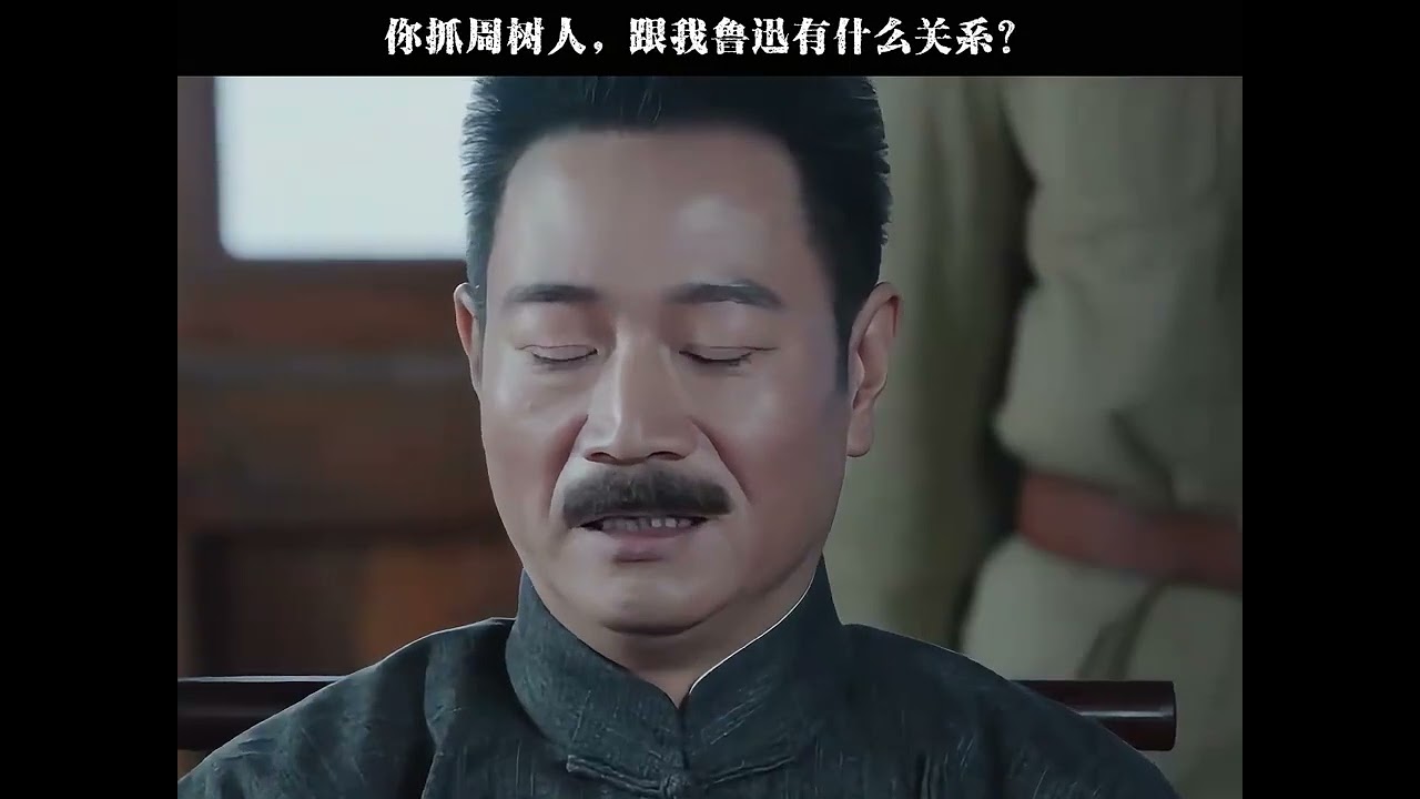 你抓周树人，跟我鲁迅有什么关系？
