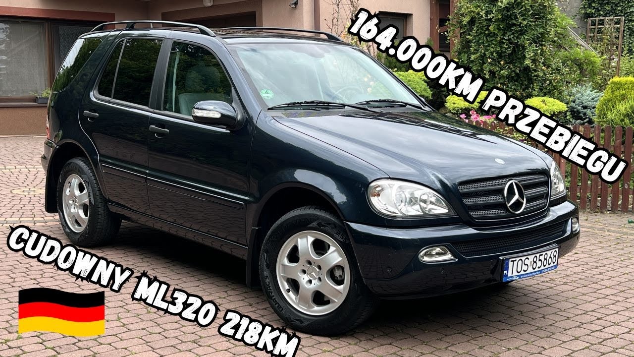 Mercedes W163 ML320 218KM 4Matic 🇩🇪 Import 🇩🇪 Niewiarygodny stan i przebieg - Przyszły Youngtimer ?