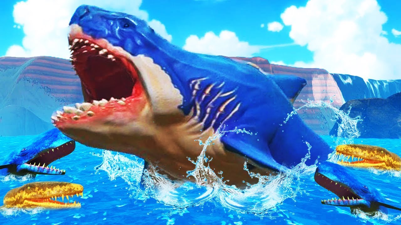 EL SUPER MEGALODON NIVEL 500 | FEED AND GROW FISH
