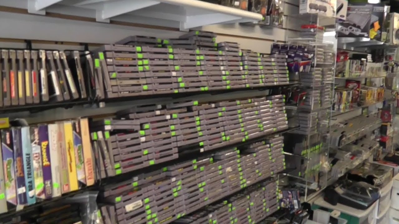Game Hunting at Amazing Heroes Toys & Video Games Store