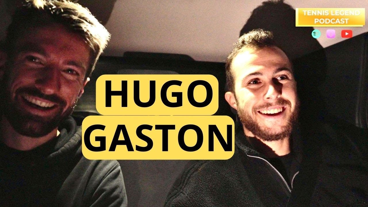 En voiture avec Hugo Gaston à l'ATP 250 de Montpellier