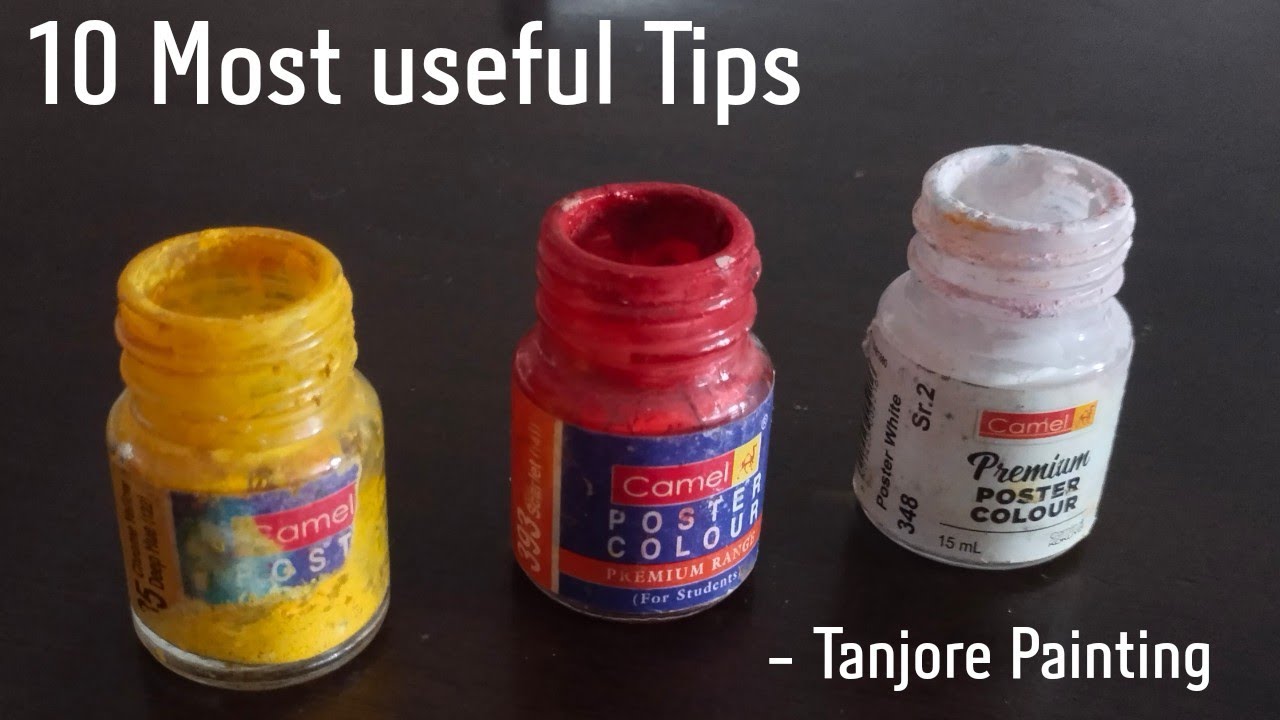 10 useful Tips in Tanjore Painting