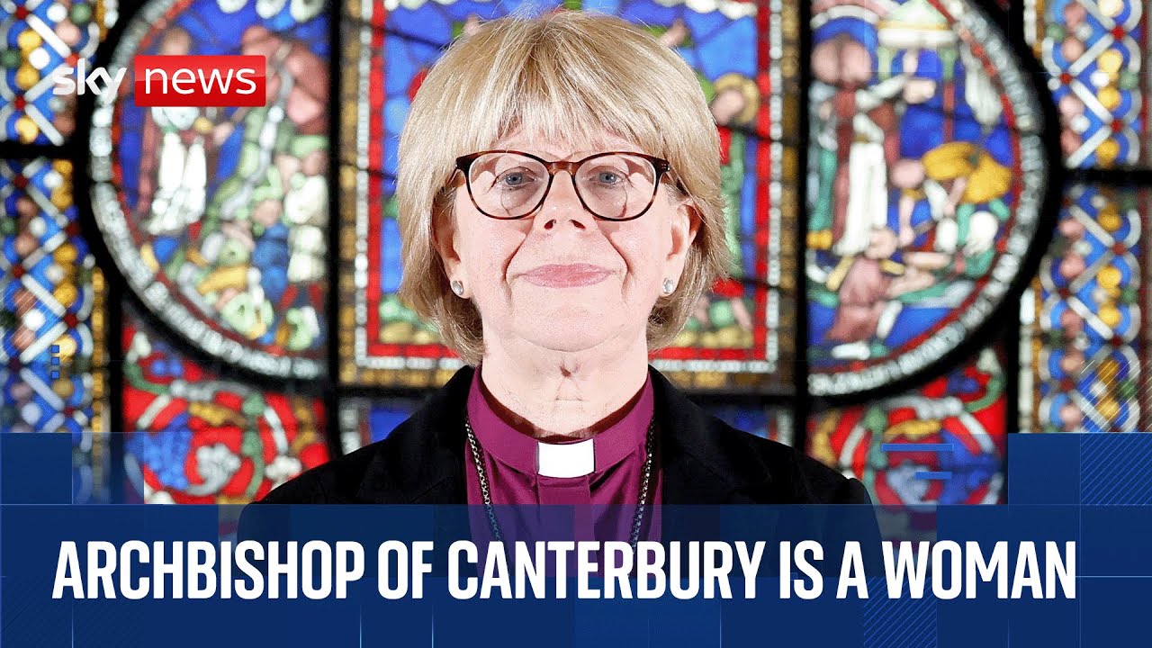 Woman named as new Archbishop of Canterbury in historic first
