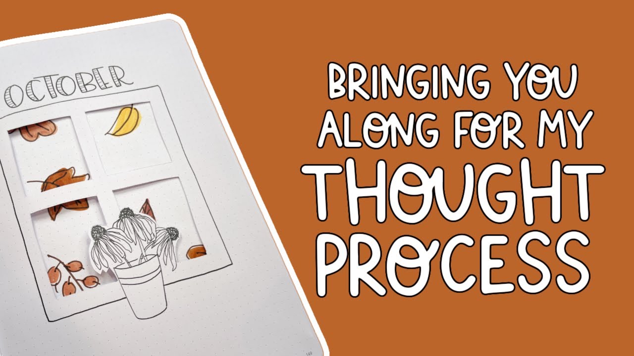 FIGURING IT OUT AS I GO | OCTOBER BULLET JOURNAL SETUP