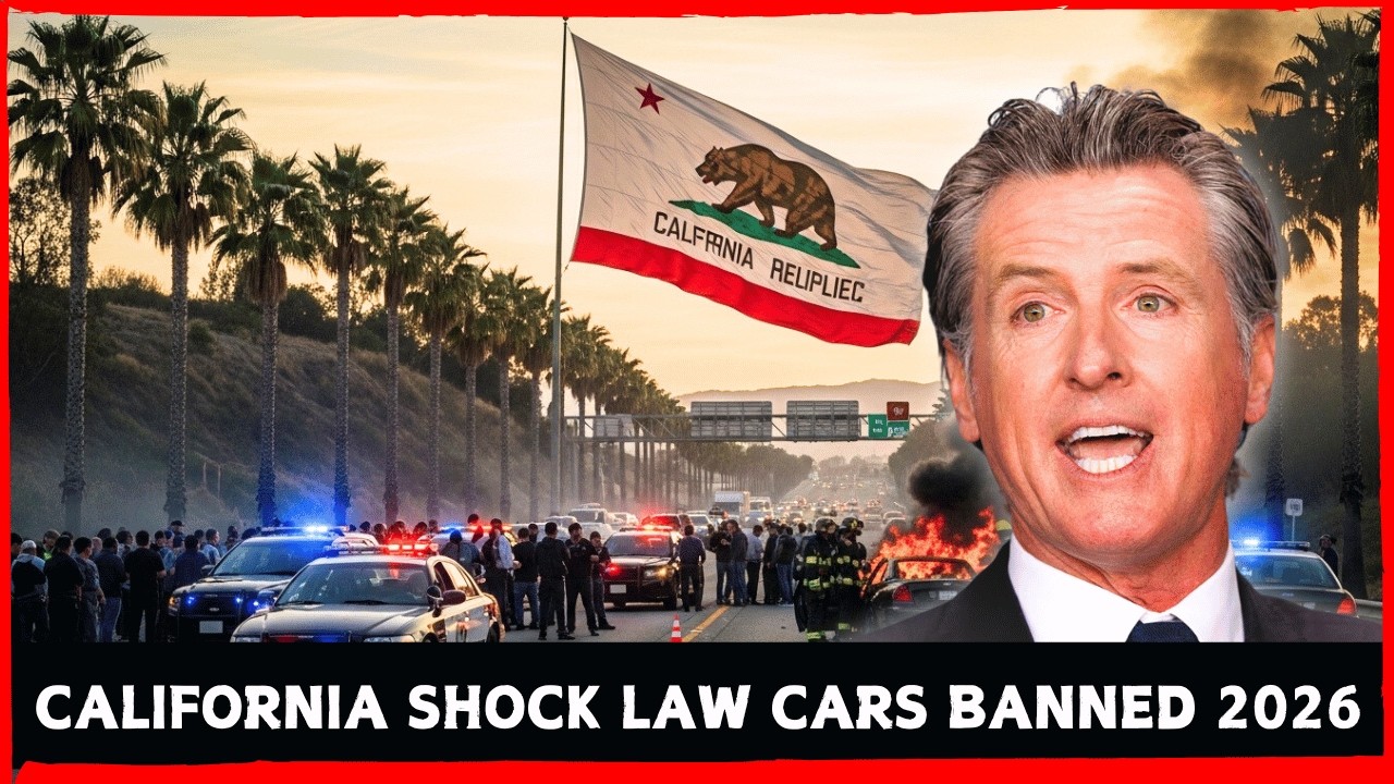 30 DAYS LEFT: CALIFORNIA Laws That Will Make Your Car ILLEGAL in 2026!
