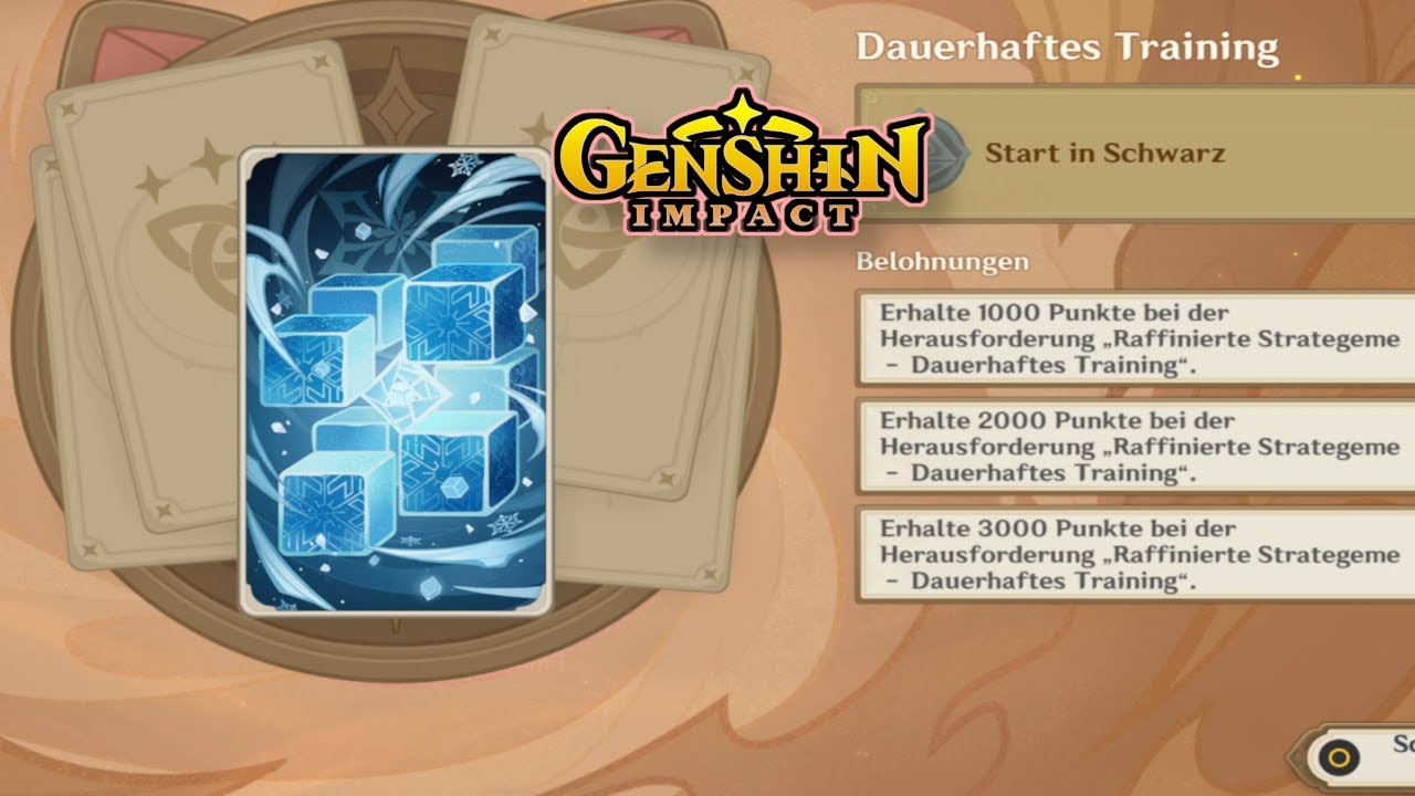 Genshin Impact - Dauerhaftes Training, Raffinierte Strategeme, Glut des Schmiedereichs🔥