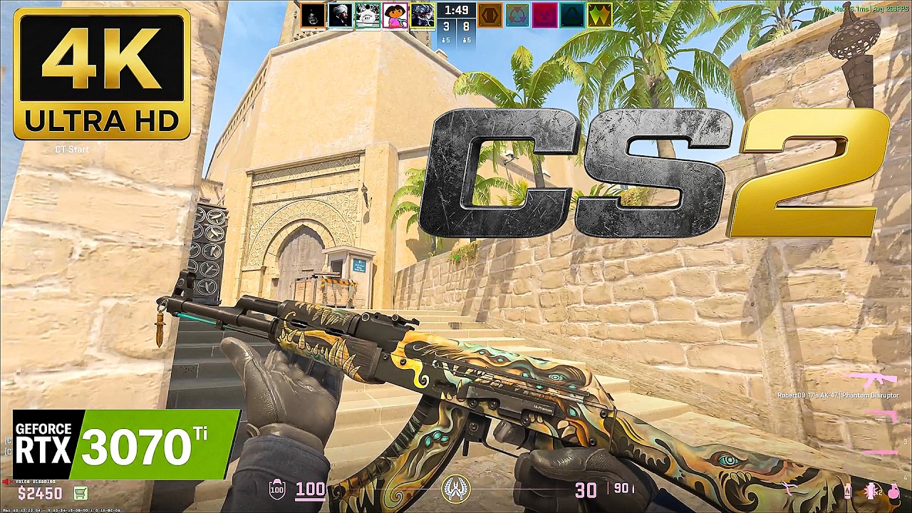 Counter-Strike 2 Premier Mode – 4K Smooth Gameplay (No Commentary)