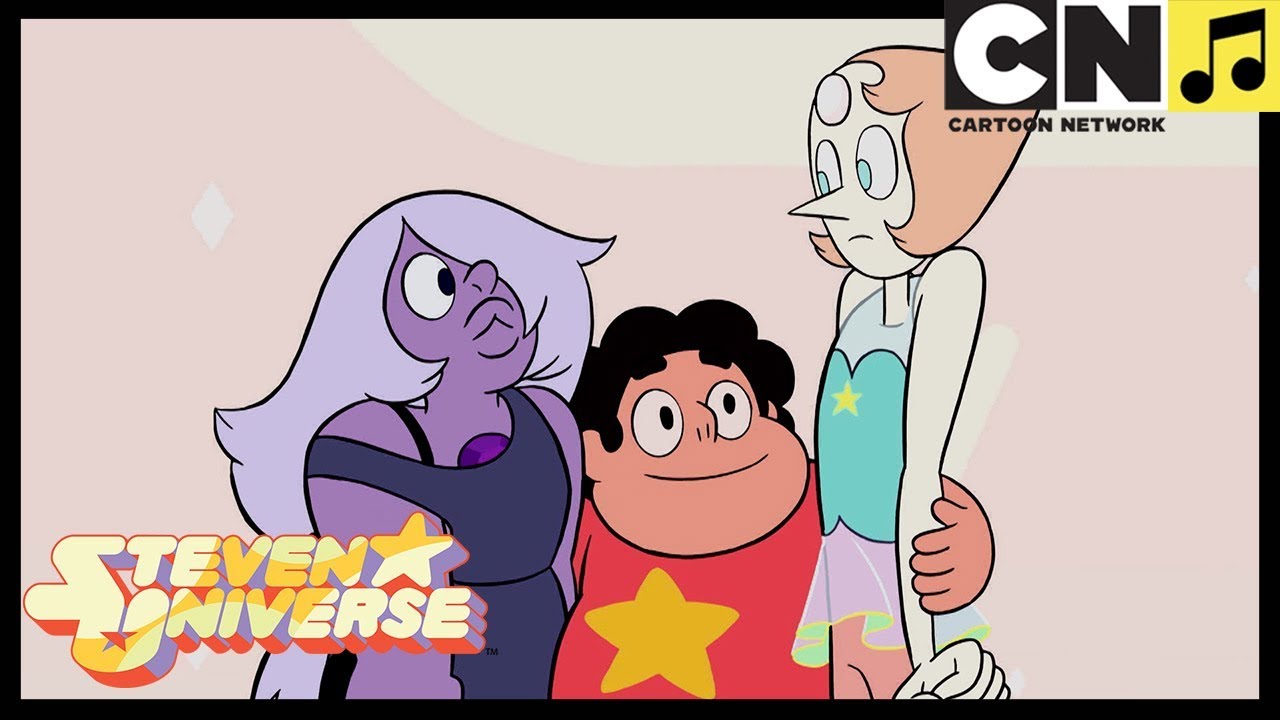 Steven Universe | Giant Woman Song | Amethyst and Pearl try to fuse | Cartoon Network