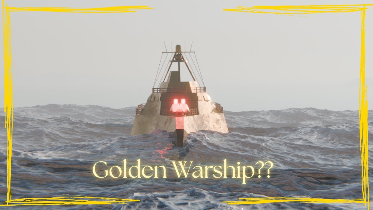 Golden Warship | Tower Defense X Animation