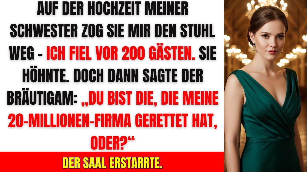 200 Gäste lachten, als ich fiel – doch der Bräutigam enthüllte ihr schockierendes Geheimnis