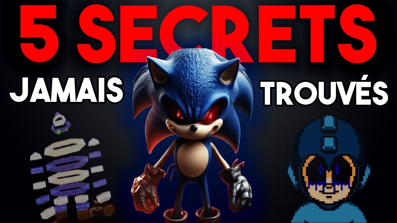 5 Secrets IMPOSSIBLES À TROUVER dans les jeux vidéo !