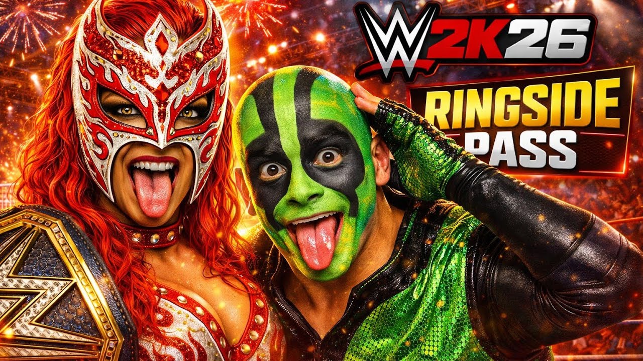 🔥🔥WWE 2K26 Ringsidepass Season 1🔥🔥