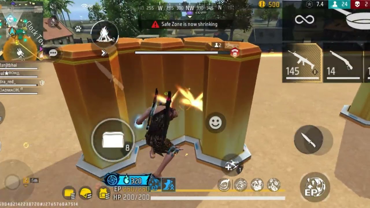 SQUAD IN BR RANK SQUAD ❌JANGALI SQUAD ✅