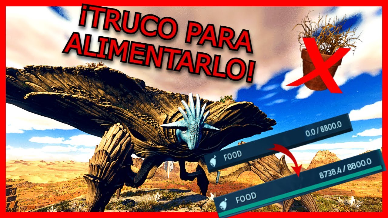 C&oacute;mo ALIMENTAR a nuestro OASISAUR - &iexcl;NO PIERDAS TIEMPO!
