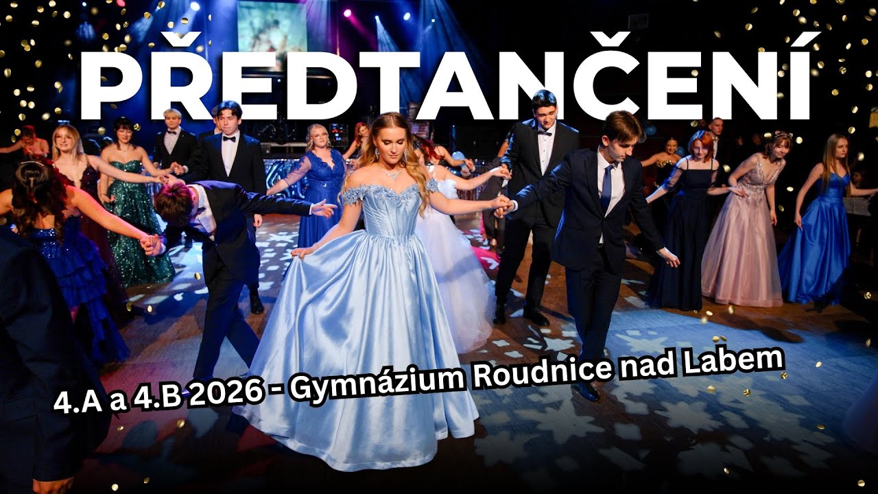 Předtančení | Maturitní ples 10.1.2026 Gymnázium Roudnice nad Labem