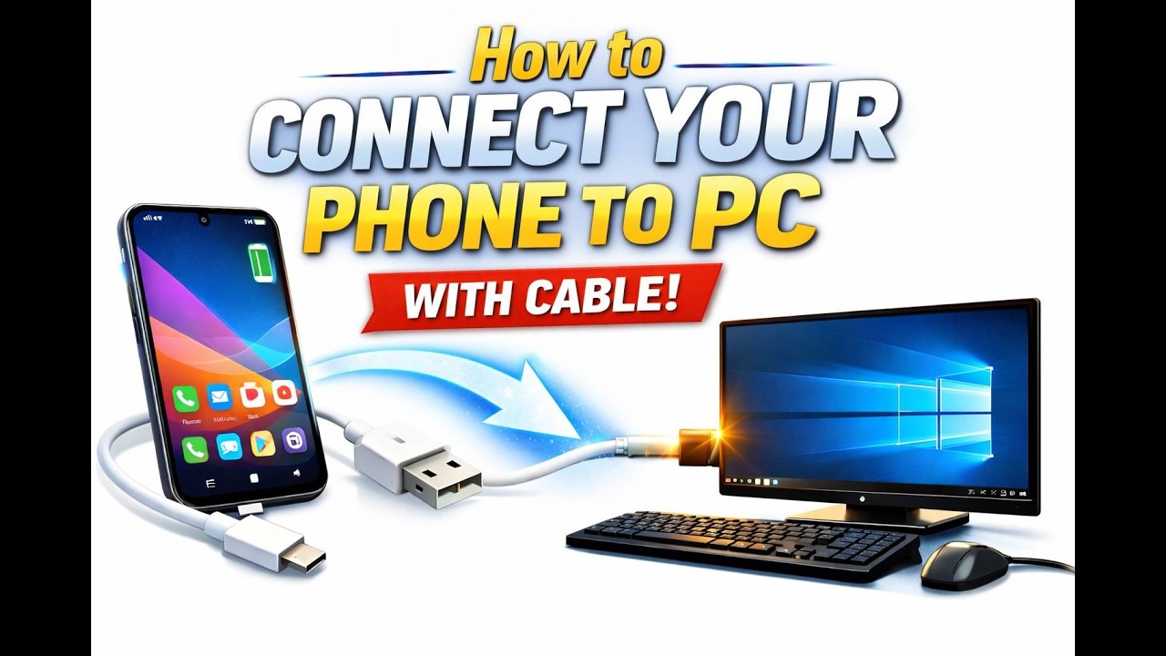 How to Display Your Phone Screen on PC via USB – 100% Working!
