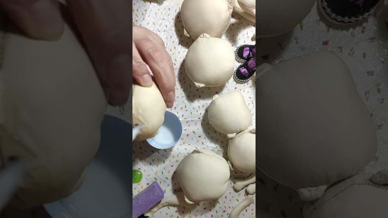 ГРУНТОВКА ГОЛОВЫ КУКЛЫ И ЗАЧЕМ ОНА НУЖНА