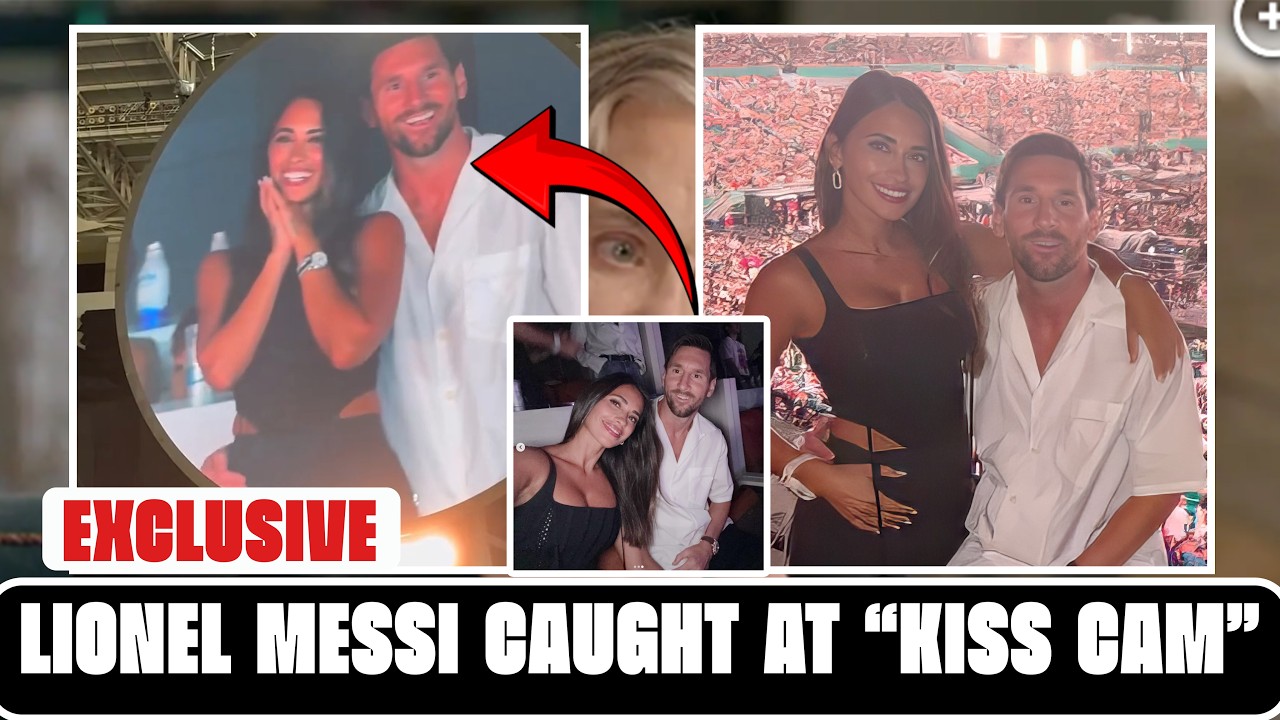 Lionel Messi Caught on Coldplay 'Kiss Cam' - Fans' Hilarious Reactions Go Viral